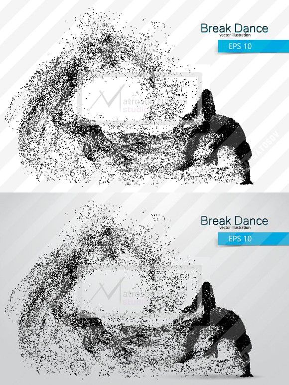 580x772 Silhouette Of A Break Dancer Bboy Athlete Design