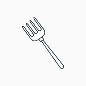 300x300 Bbq Fork Culinary Kitchen Item Vector Illustration Bbq Fork