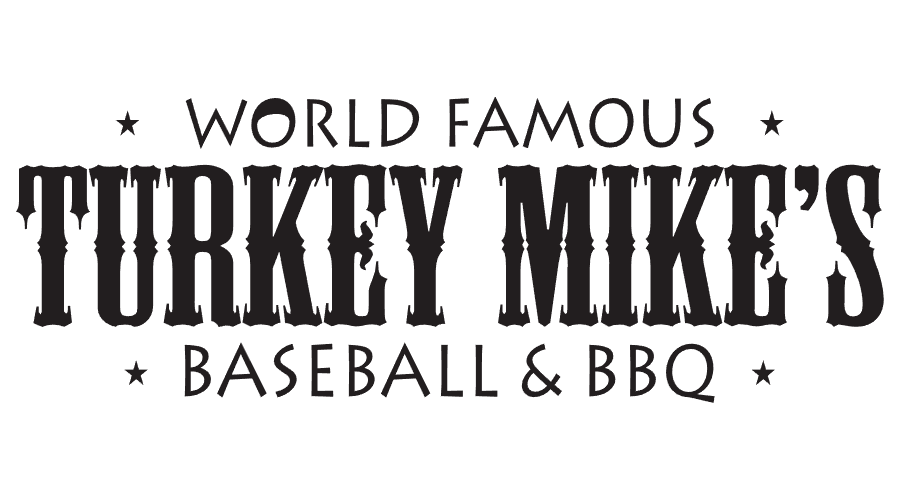 900x500 Turkey Mike's Baseball Bbq Logo Vector