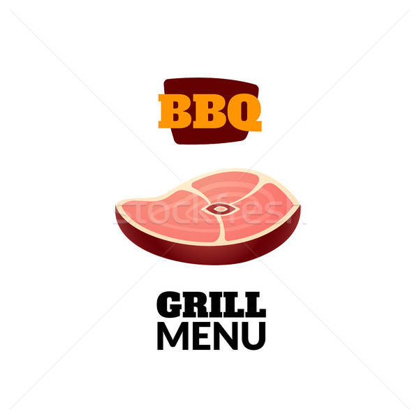 600x600 Vintage Retro Bbq Logo Vector Illustration Sidmay