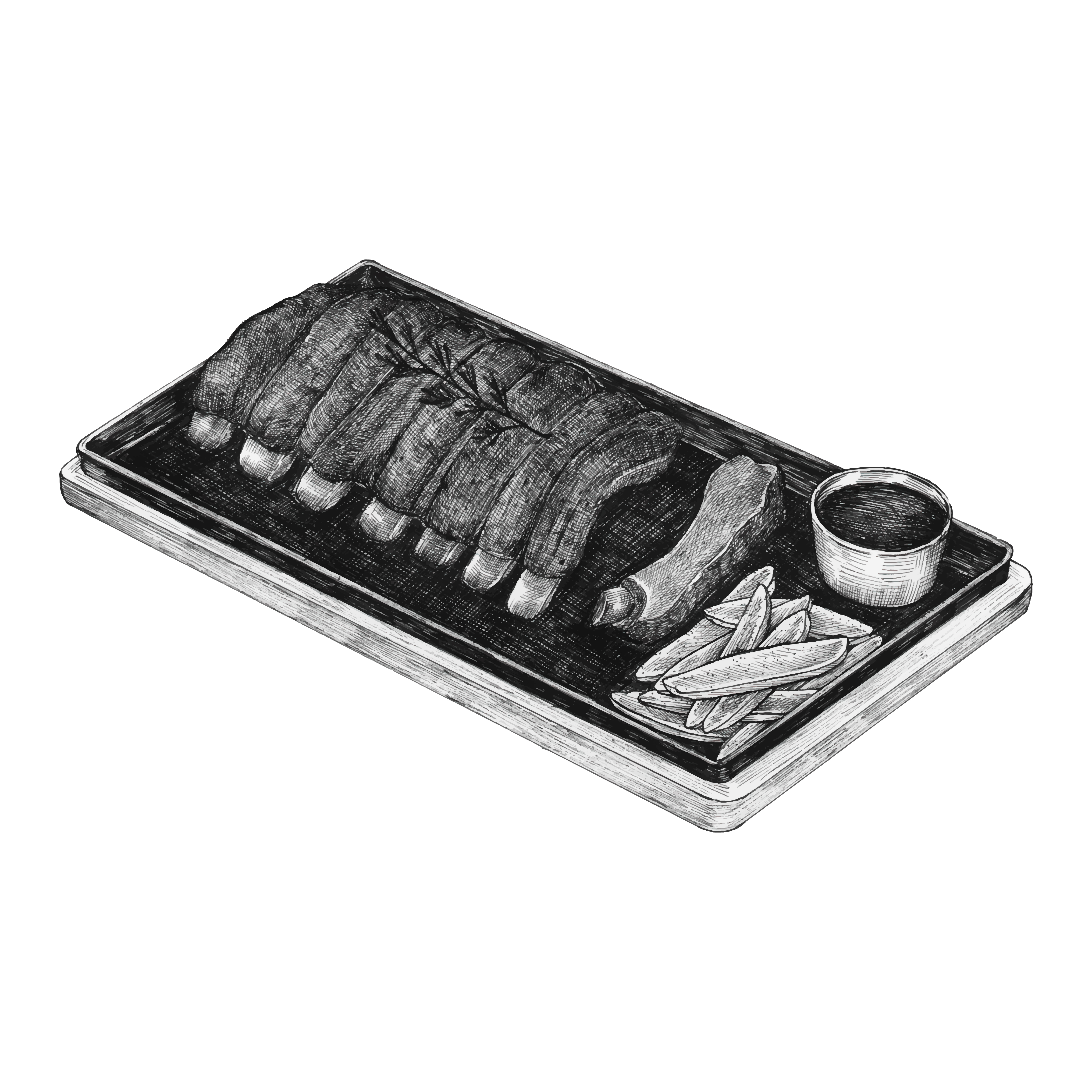 Ribs Free Vector Art 4675x4675 Ribs Free Vector Art