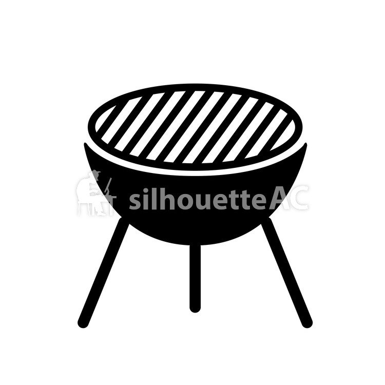 Free Silhouette Vector Bbq Outdoor 750x750 Free Silhouette Vector Bbq Outdoor