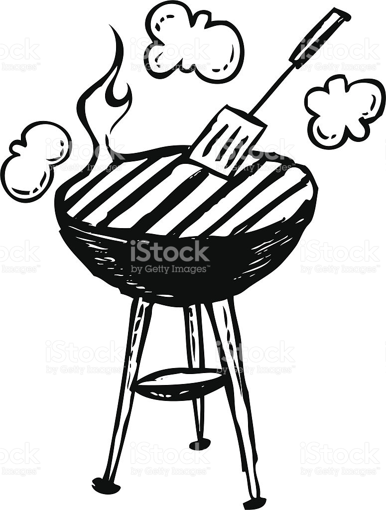 775x1024 Collection Of 'barbecue Drawing' Download More Than Images