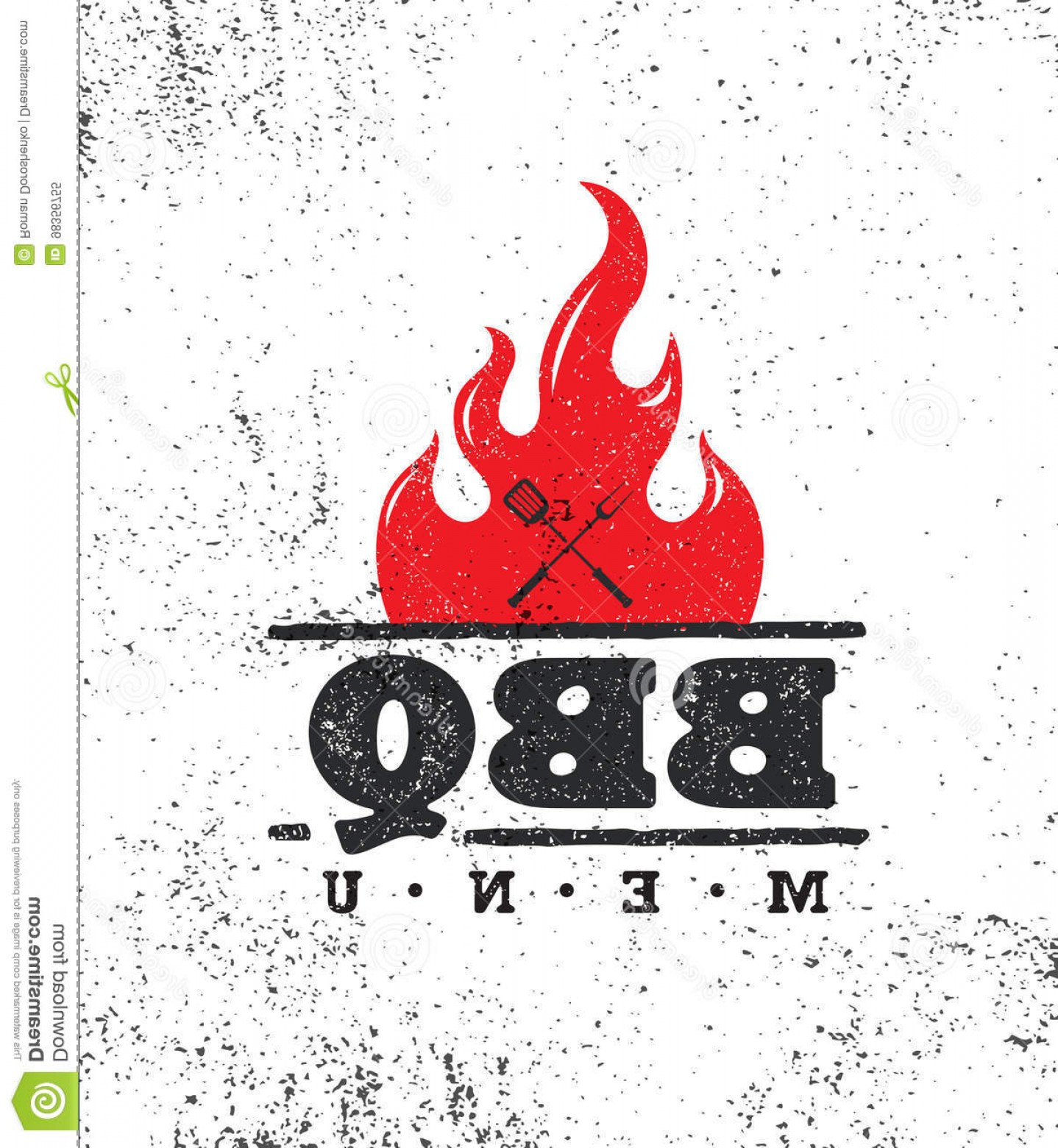 1438x1560 Stock Illustration Vintage Outdoor Food Barbecue Bbq Graphic