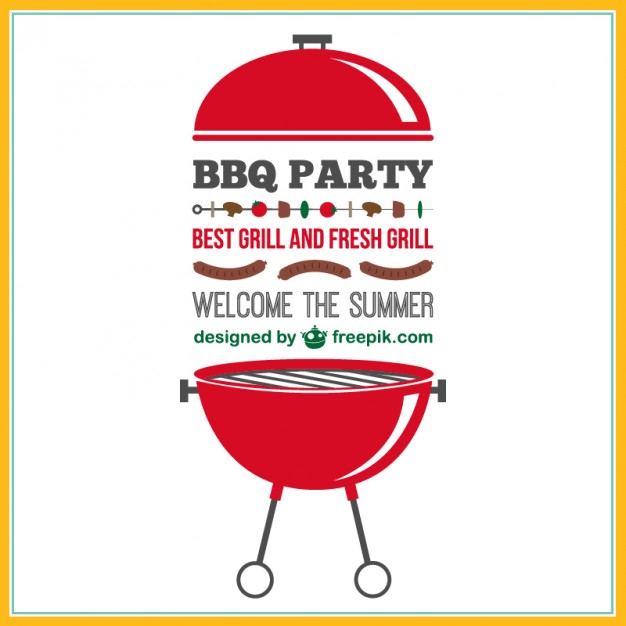 Special Bbq Invitation Vector Template Creative With Bbq 626x626 Special Bbq Invitation Vector Template Creative With Bbq