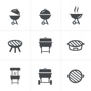 Royalty Free Stock Photos Barbecue Grill Vintage Isolated Objects 300x300 Royalty Free Stock Photos Barbecue Grill Vintage Isolated Objects