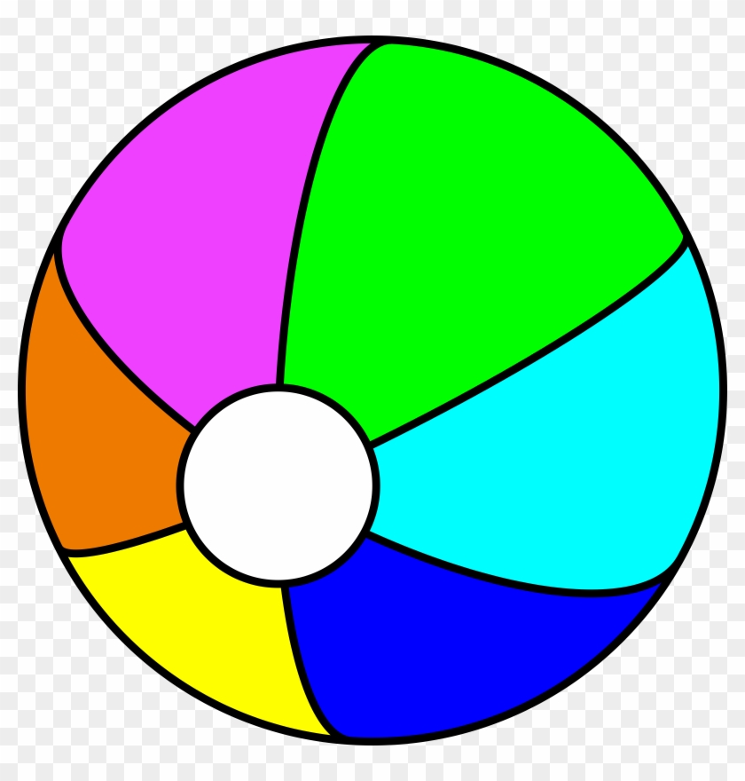840x880 Beach Ball Vector Clip Art Cliparting