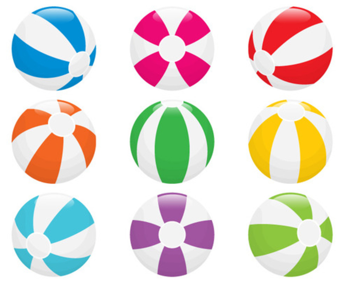 1136x936 Beach Ball Vectors Vector Art Graphics
