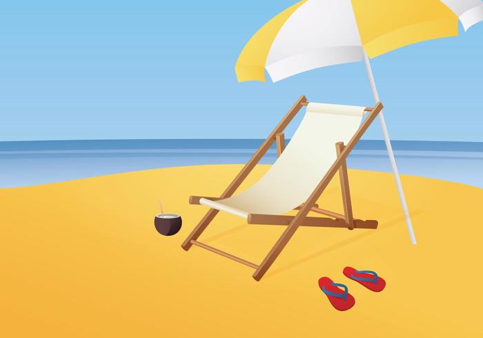 Free Illustration Of Beach Chair Vector 700x490 Free Illustration Of Beach Chair Vector