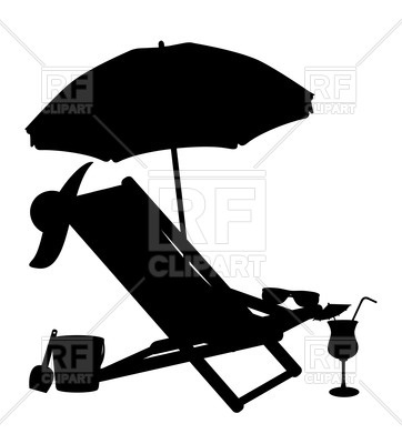 Silhouette Of Beach Chair Vector Image Of Travel Konturvid 362x400 Silhouette Of Beach Chair Vector Image Of Travel Konturvid