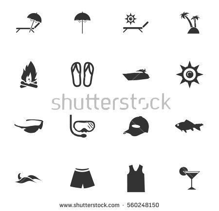 450x434 Beach Icon Vector