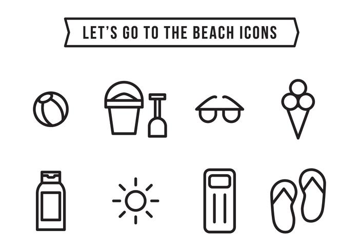 700x490 Beach Icons