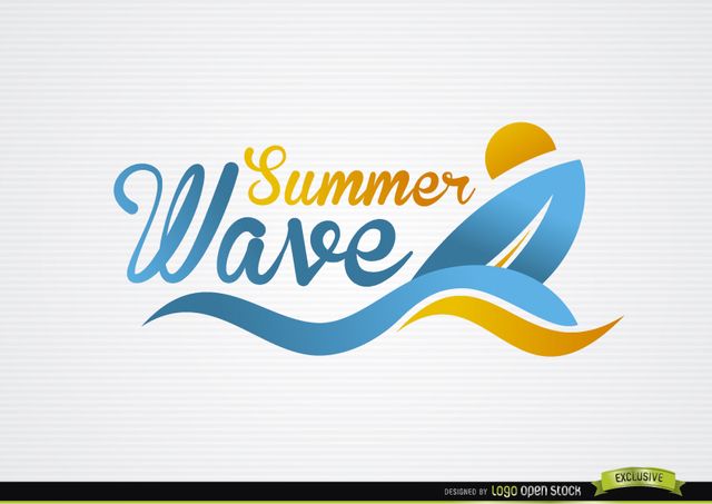 640x453 Surfing Boat Waves Beach Logo
