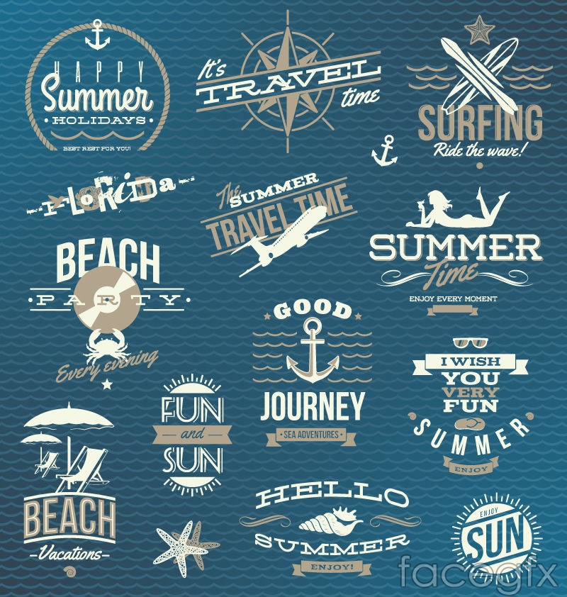800x842 Vintage Summer Beach Logo Vector Over Millions Vectors, Stock