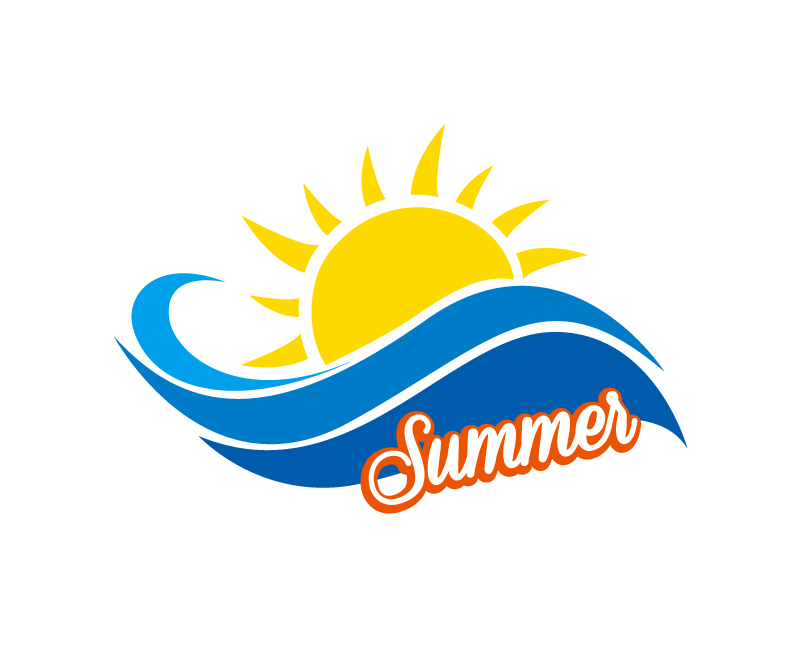 800x651 Beach Logo Vector
