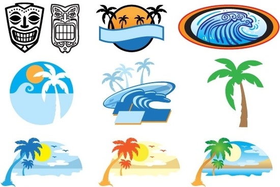 550x368 Beach Free Vector Download