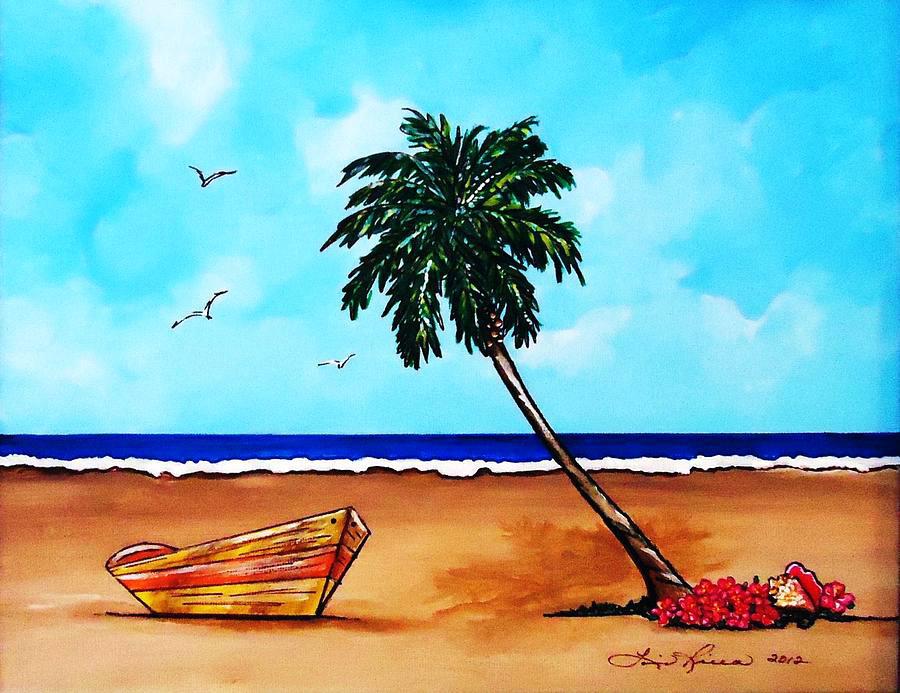 Palm Tree Beach Scene Vector Tropical Futurehunt 900x693 Palm Tree Beach Scene Vector Tropical Futurehunt