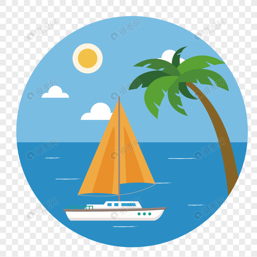 Summer Beach Scene Vector Material Png Image Picture Free Download 860x861 Summer Beach Scene Vector Material Png Image Picture Free Download