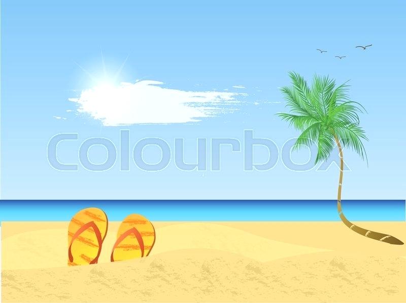 Palm Tree Beach Scene Nerdygirlnutrition 800x598 Palm Tree Beach Scene Nerdygirlnutrition