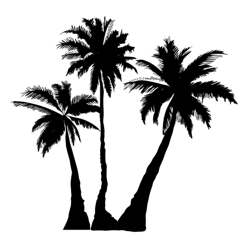 Beach Silhouette Vector at Vectorified.com | Collection of Beach ...