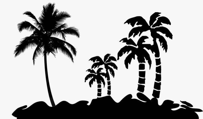 Download Free Png Beach Silhouette, Tree Silhou 650x382 Download Free Png Beach Silhouette, Tree Silhou