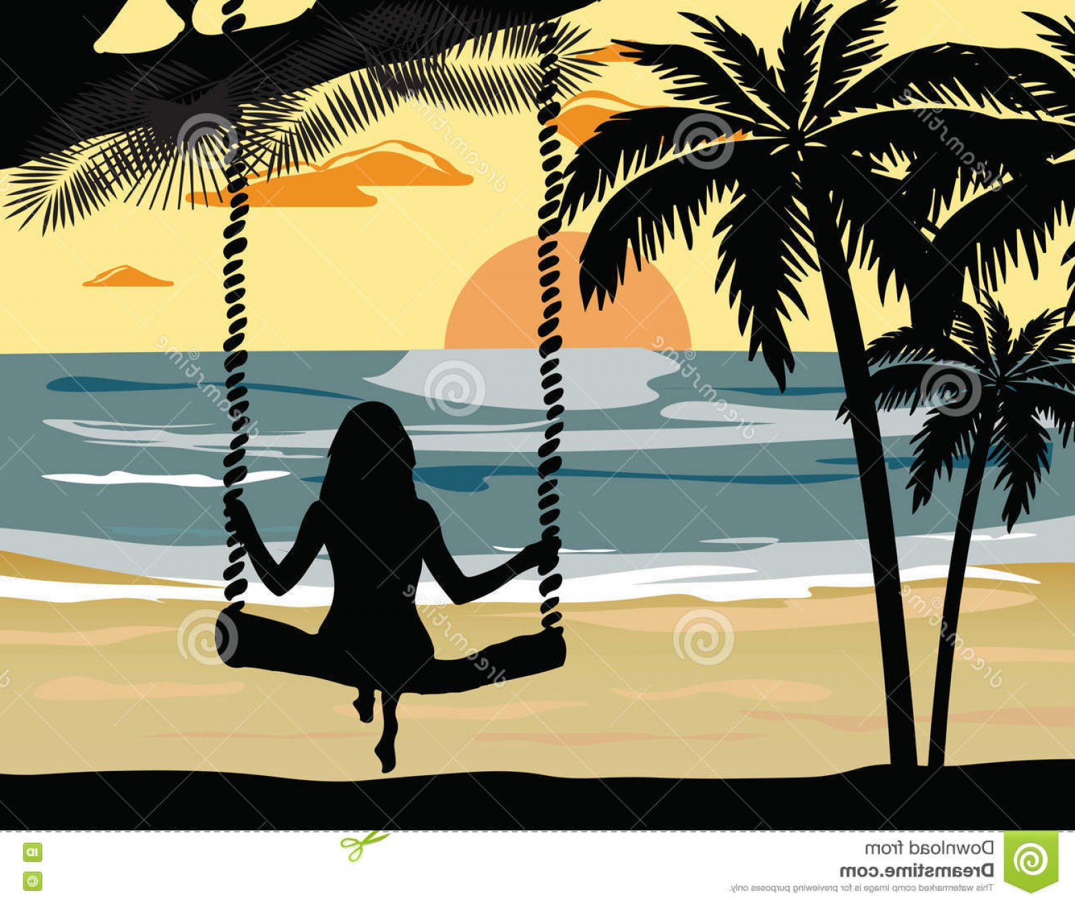 1560x1312 Black Beach Sunset Vector Catchsplace