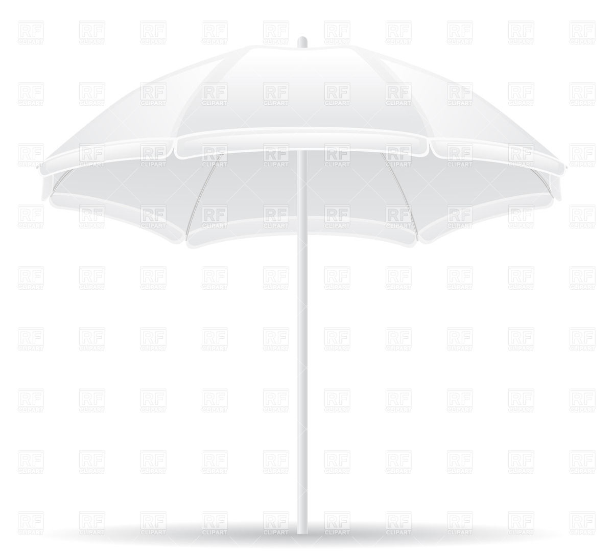 White Beach Umbrella Vector Image Of Objects Konturvid 1200x1086 White Beach Umbrella Vector Image Of Objects Konturvid