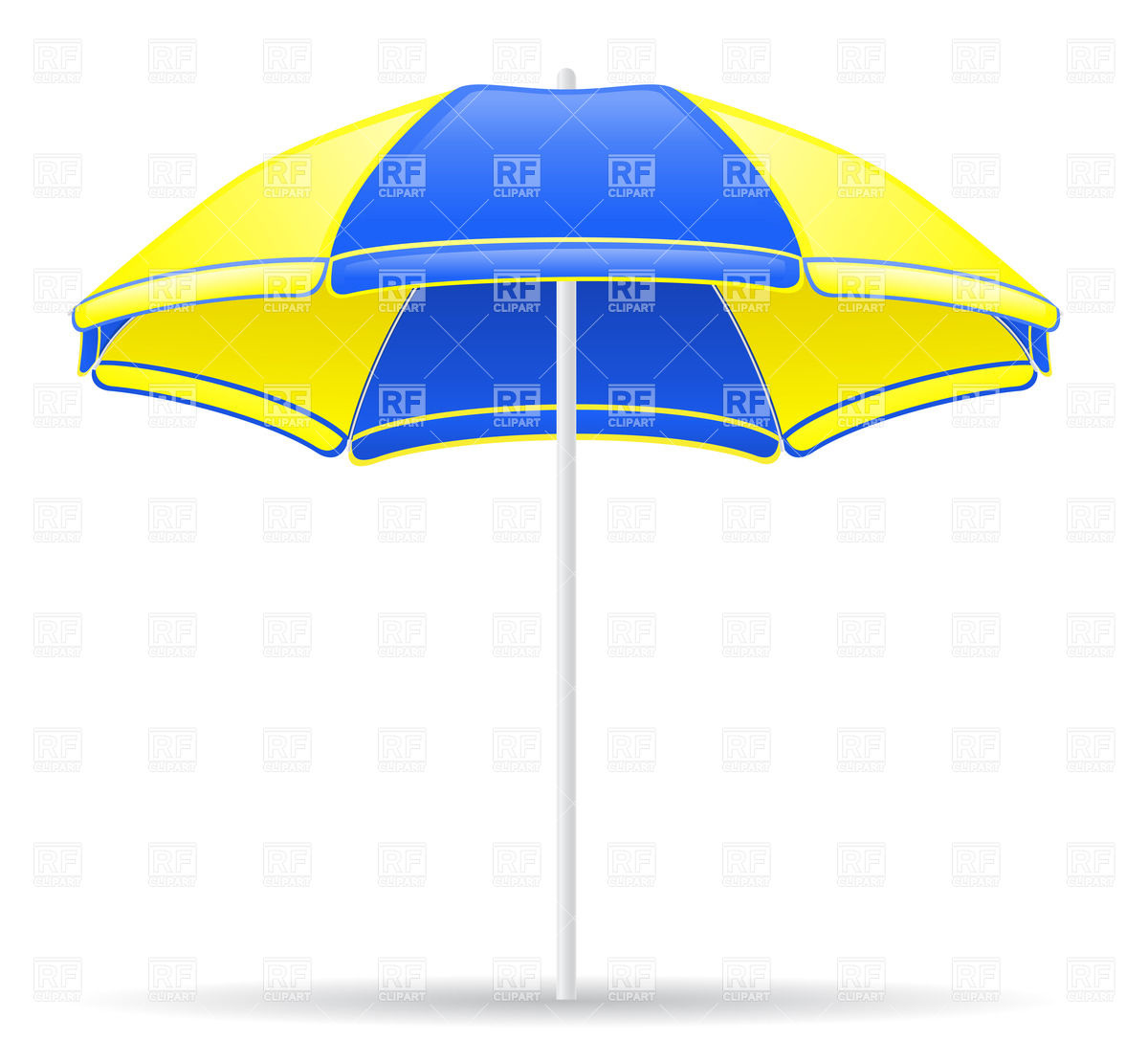 Yellow And Blue Beach Umbrella Vector Image Of Objects Konturvid 1200x1086 Yellow And Blue Beach Umbrella Vector Image Of Objects Konturvid