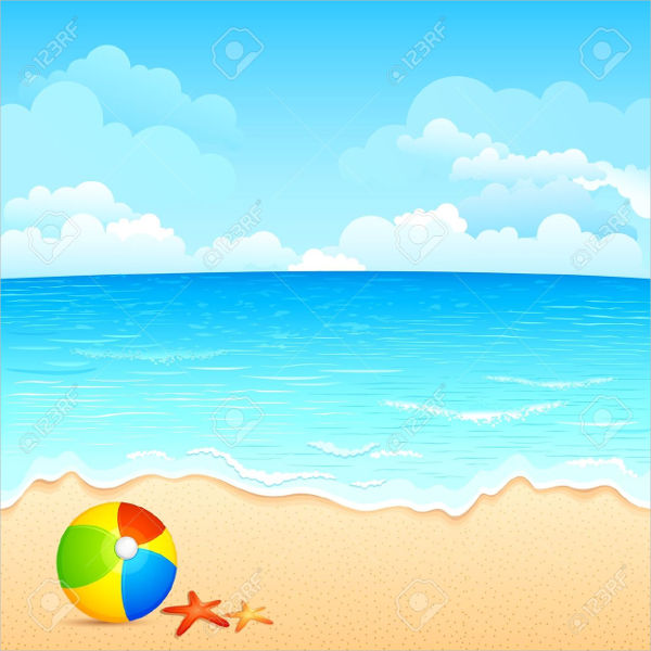 600x600 Beach Vectors
