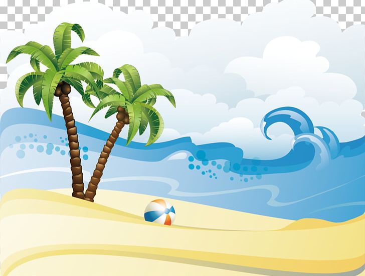 728x552 Summer Beach Png, Clipart, Background Vector, Beach Background