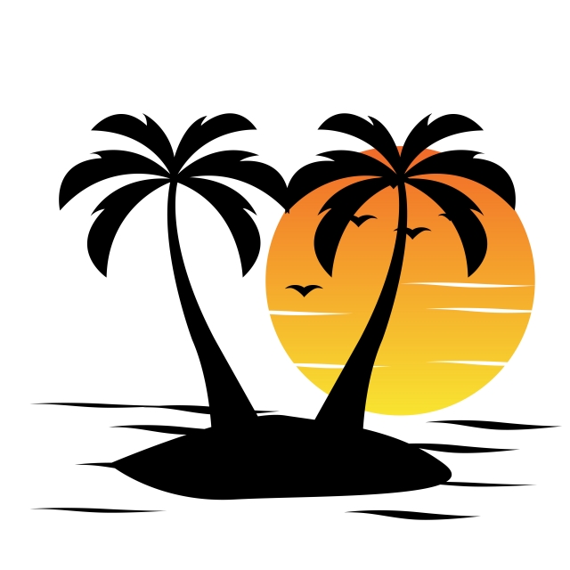640x640 Summer Holiday On Beach, Beach, Summer, Holiday Png And Vector