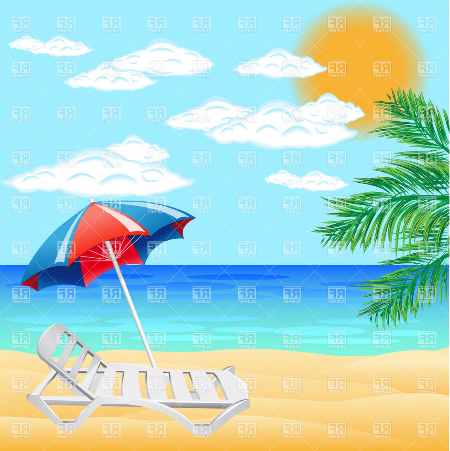 1436x1440 Ocean And Beach Vector Art Catchsplace