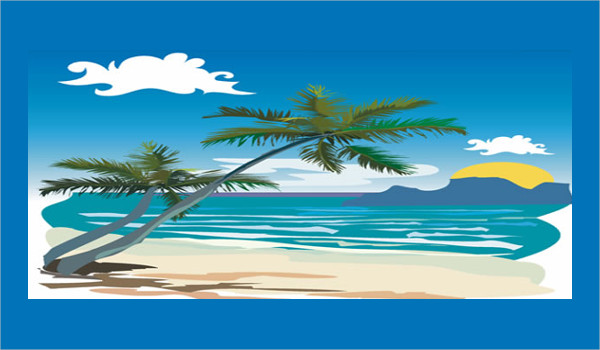 600x350 Beach Vectors