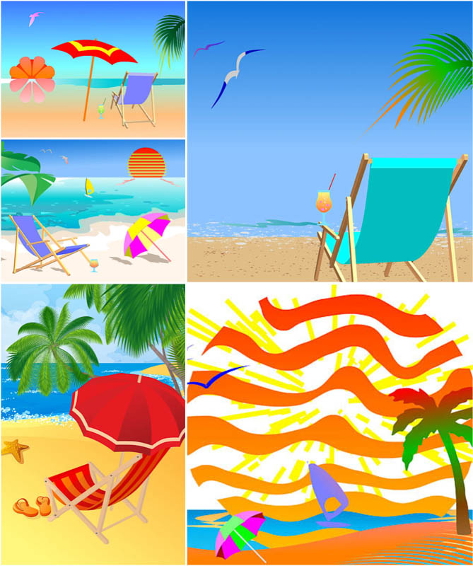 669x800 Clipart Beach Vector For Free Download And Use Images