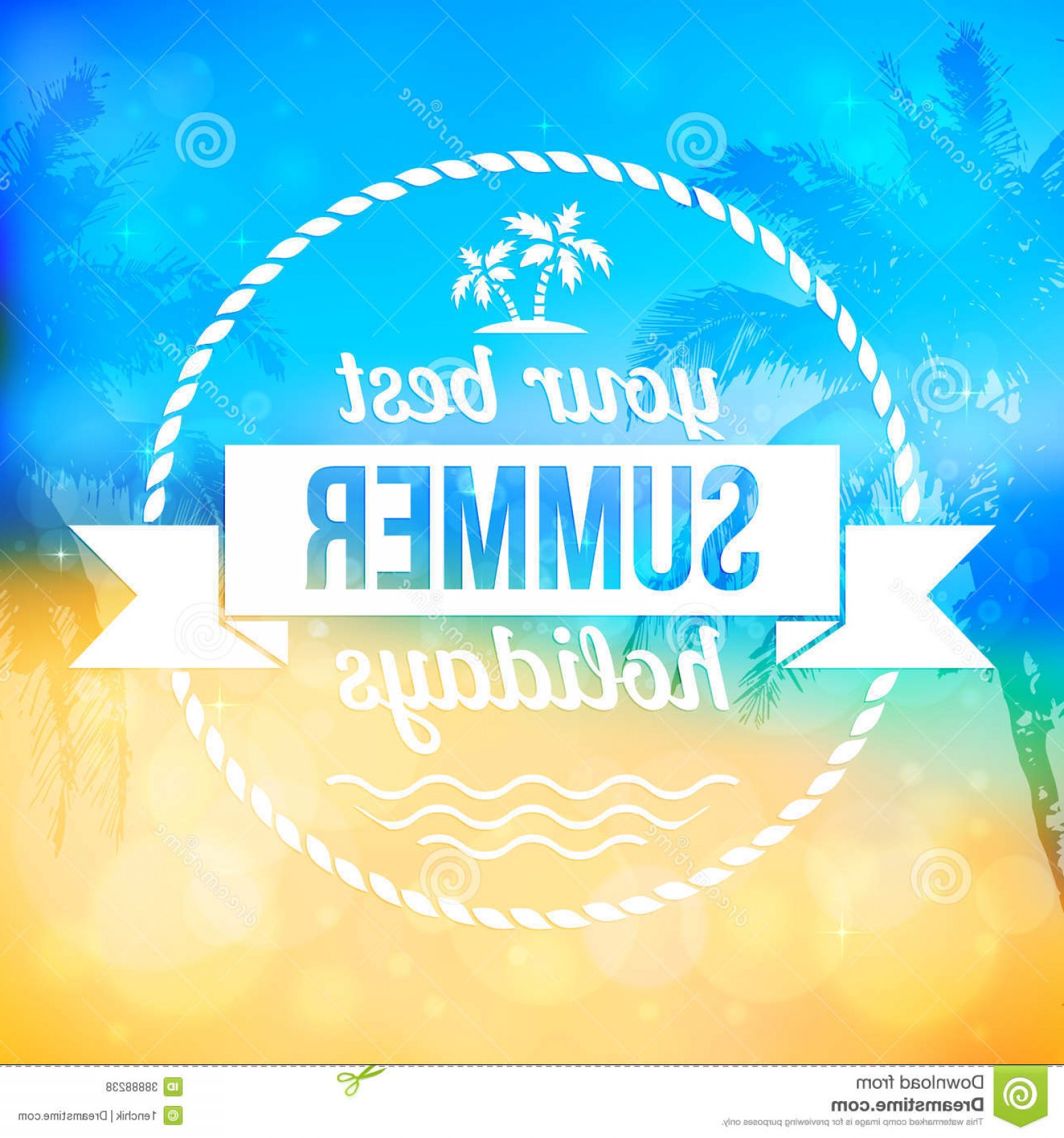 1560x1668 Royalty Free Stock Photos Summer Tropical Beach Vector Background