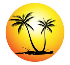 Beach Vector Graphics