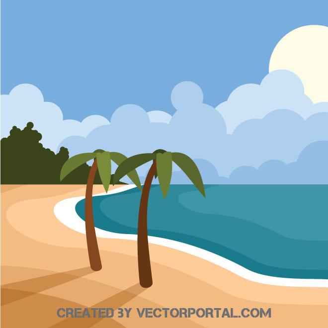 Beach Vector Graphics at Vectorified.com | Collection of Beach Vector ...