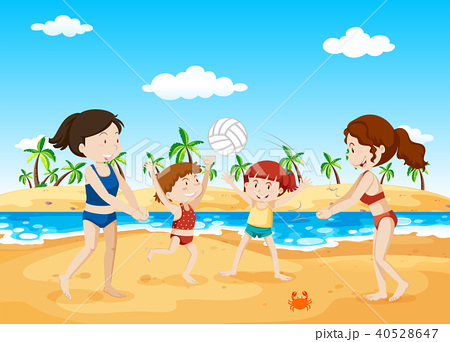 450x342 Beach Volleyball Vectors