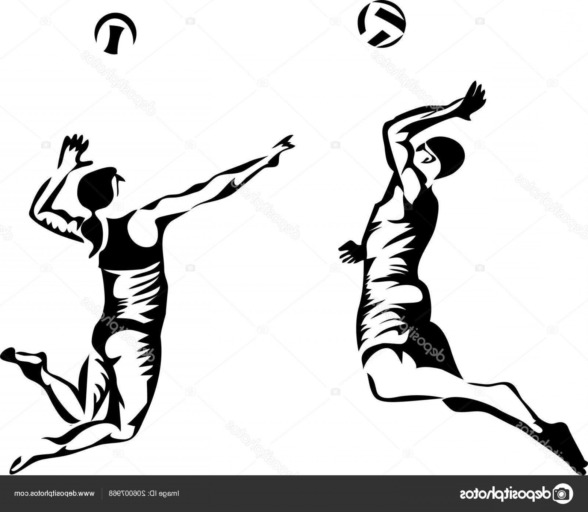Beach Volleyball Vector at Vectorified.com | Collection of Beach ...