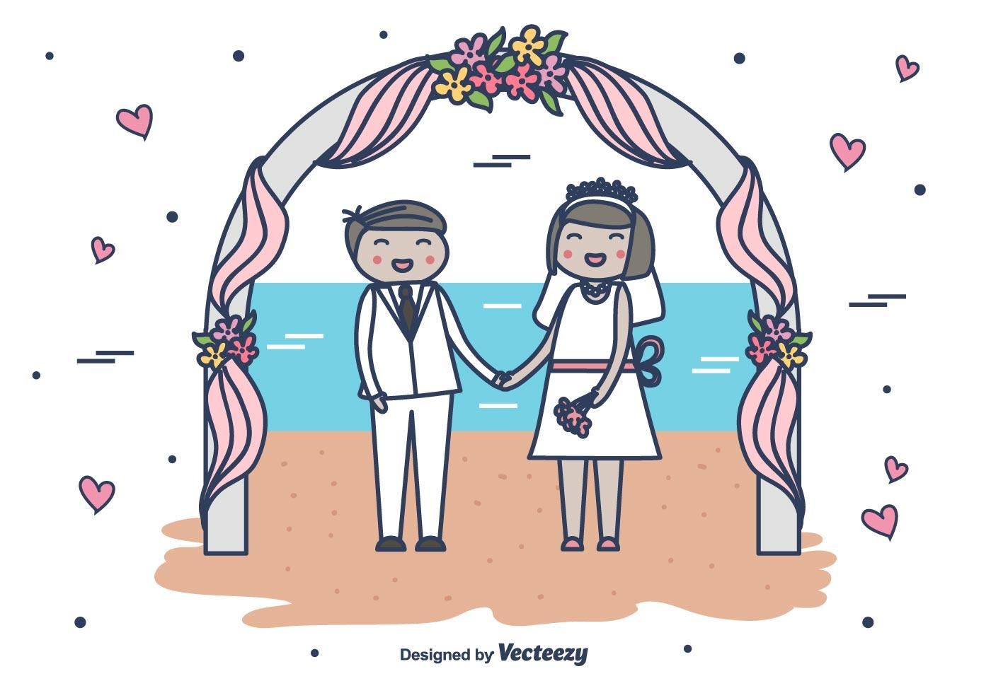 Beach Wedding Vector Weddings Wedding, Beach, Vector Art 1400x980 Beach Wedding Vector Weddings Wedding, Beach, Vector Art