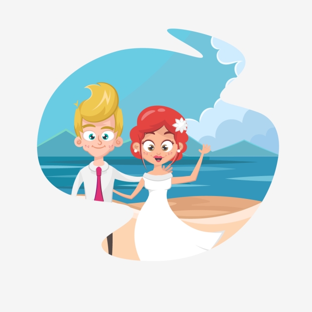 Couple Holding Hands On The Beach, Wedding, Couple, Bride Png 640x640 Couple Holding Hands On The Beach, Wedding, Couple, Bride Png