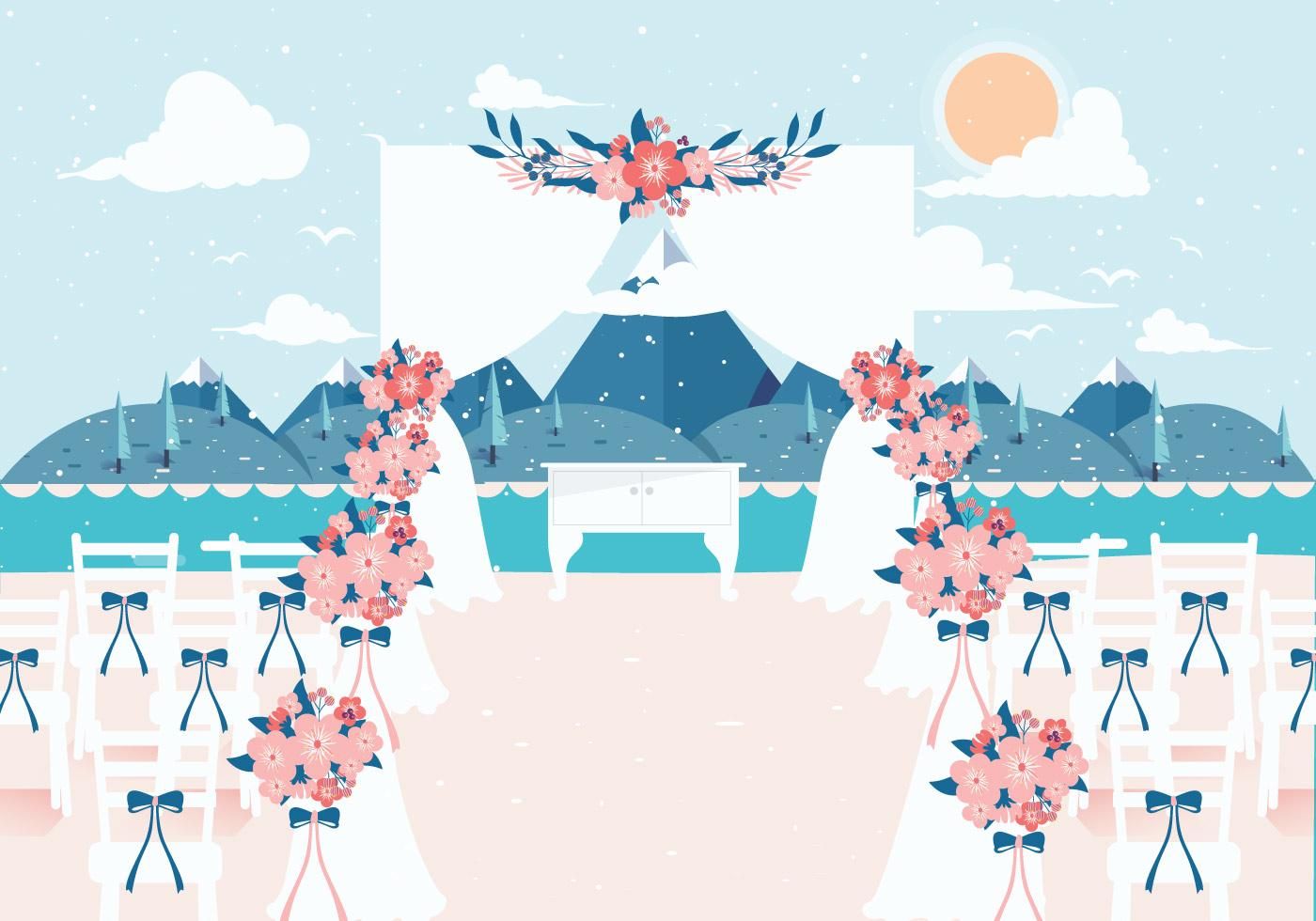 Beach Wedding Decoration Vector Weddings In Wedding 1400x980 Beach Wedding Decoration Vector Weddings In Wedding