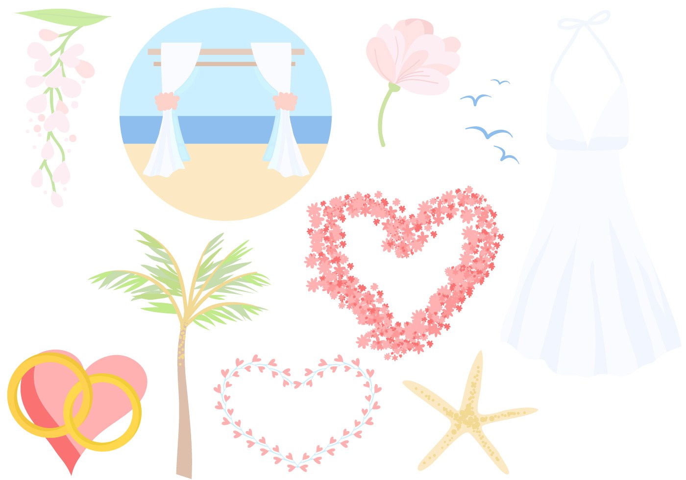 Beach Wedding Invitation Background 1400x980 Beach Wedding Invitation Background