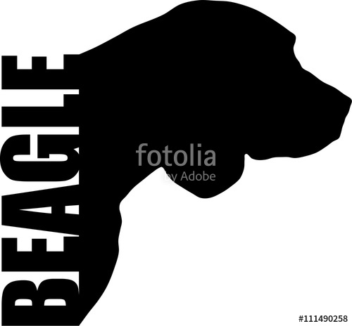 Beagle Silhouette Stock Image And Royalty Free Vector 500x464 Beagle Silhouette Stock Image And Royalty Free Vector
