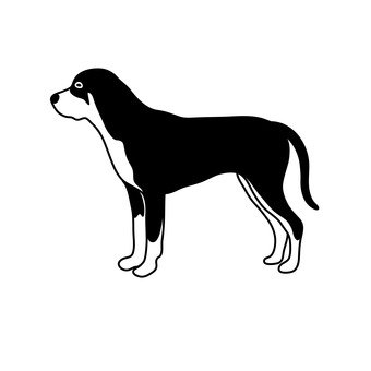 Free Silhouette Vector Dog An Illustration 340x340 Free Silhouette Vector Dog An Illustration