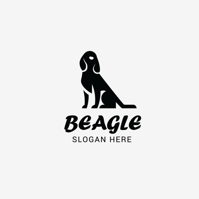 Beagle Dog Logo Template, Beagle, Dog, Logo Png And Vector 640x640 Beagle Dog Logo Template, Beagle, Dog, Logo Png And Vector