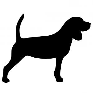 High Quality Silhouette Of Beagle Vector Cultracing 300x300 High Quality Silhouette Of Beagle Vector Cultracing