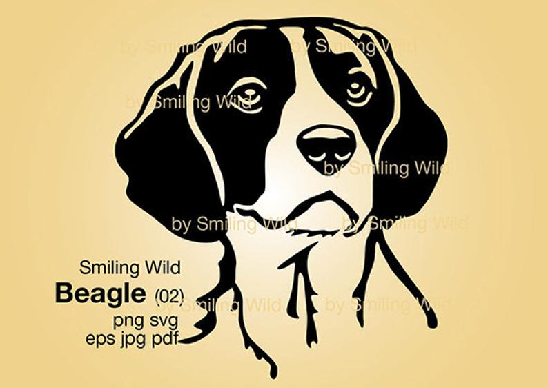 794x562 Beagle Dog Clipart Beagle Vector Graphic Artwork Etsy