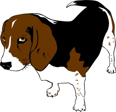 379x368 Beagle Vectors Free Free Vector Download