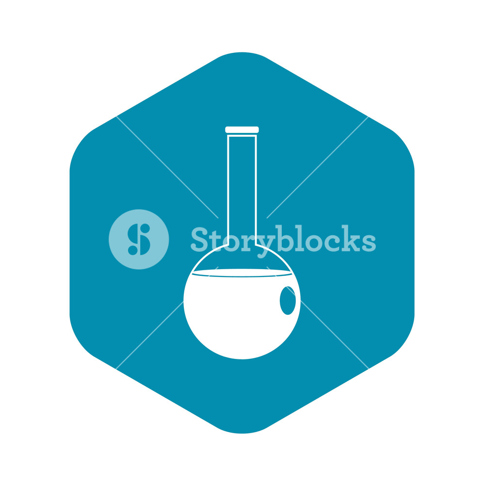 1000x1000 Chemical Beaker Icon Simple Illustration Of Chemical Beaker